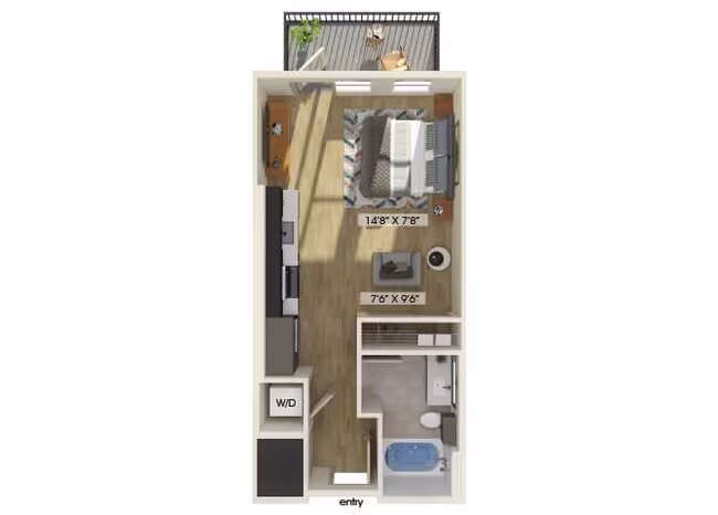 S1 Income Restricted 1001 floor plan